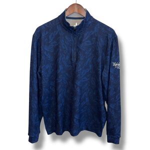 Johnnie-O Navy Blue 1/4 Zip Golf Sweater Men’s Sz M